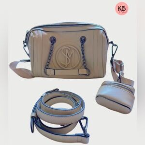 Steve Madden crossbody bag, sand color